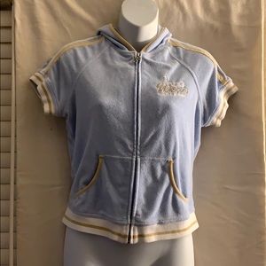 RocaWear short sleeve zip up hoodie